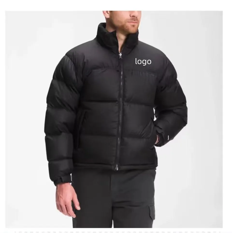 1996 Top Winter-Daunenjacke mit weißer Ente 700. Flauschige, warme weiße Entendaunenjacke können im Maßstab 1:1-Kopie für Männer und Frauen getragen werden