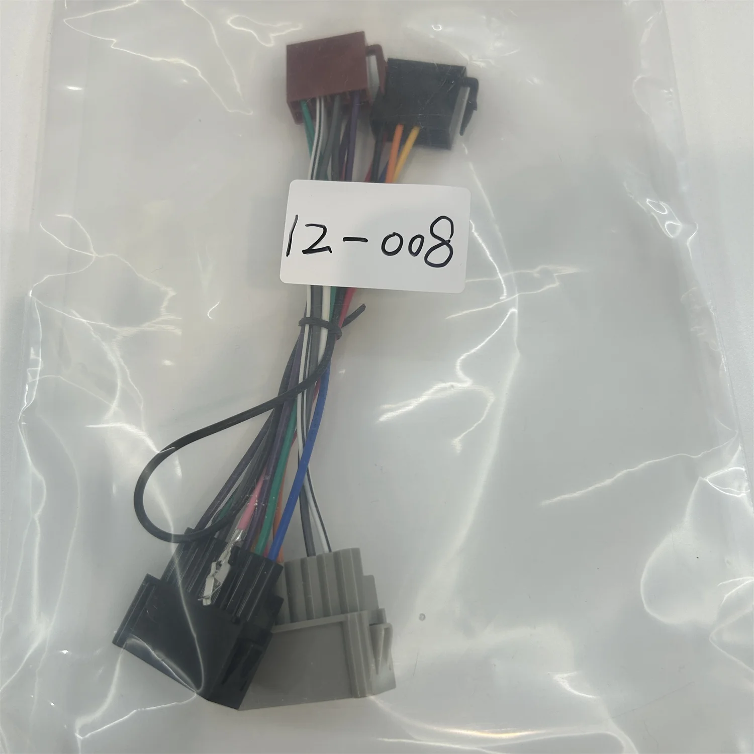 12-008 ISO Radio Stereo Wiring Harness Adapter Plug Play for Dodge Ram Charger Chrysler 30 tool cable