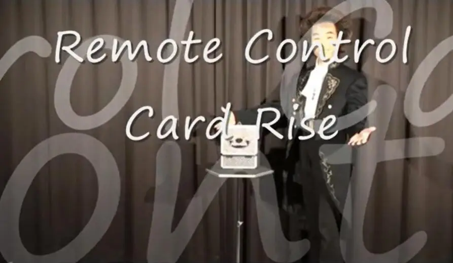 Scheda telecomandata Aumento Poker Trucco magico Puntelli magici da palcoscenico Illusioni Mentalismo Trucco magico Mago Carta scelta Aumento Divertimento