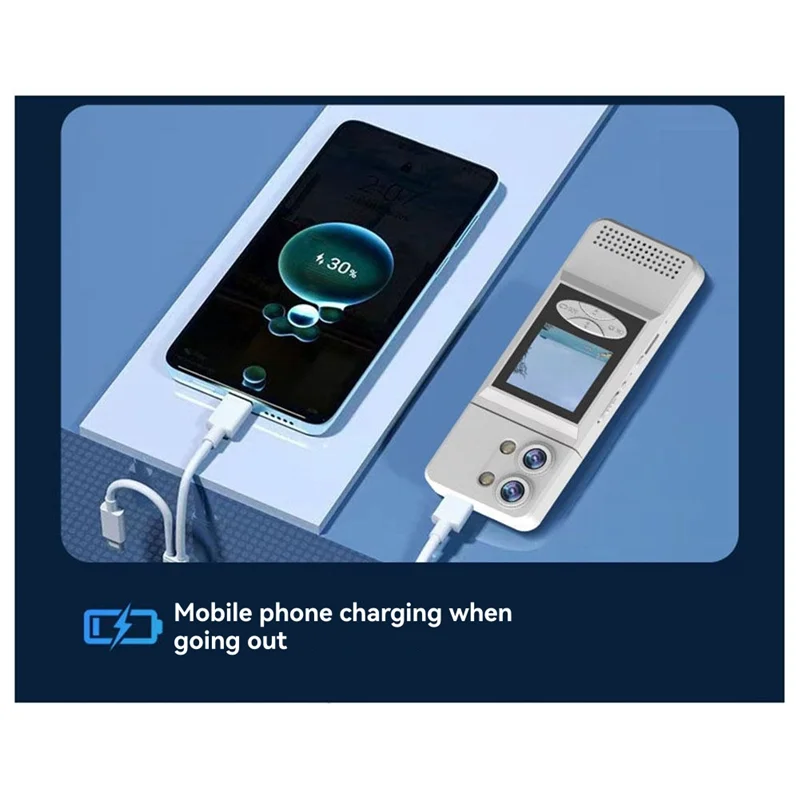 A99E-لراك ركوب الدراجات والجري وكاميرا يمكن ارتداؤها على الجسم بشاشة 1.5 بوصة وبطاقة TF بقدرة 32 جيجا وبطارية 3000 مللي أمبير في الساعة 180 ° مسجل فيديو للجسم بعدسة دوارة #1