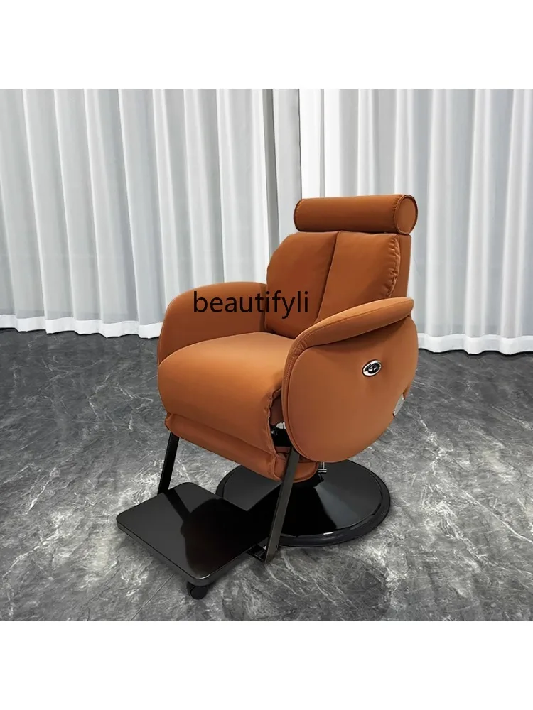 Beauty and Hairdressing Barber Shop Hair Care Shop Head Hair Care Chair Hot Dyeing Face Repair Can Be Put down Hair Cutting Seat