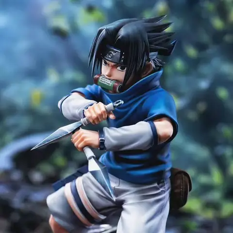 18 centimetri Naruto Anime Figura Infanzia Versione Da Combattimento Uchiha Sasuke Naruto Uzumaki Action Figure Collezione In Pvc Modello Giocattolo Per Bambini Regali