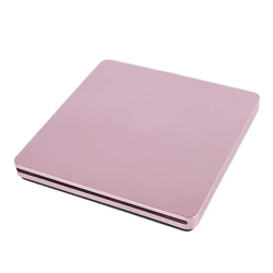 Externe Dvd Drive Usb 2.0 Draagbare Cd Dvd +/-Rw Drive Dvd Brander Voor Laptop Mac Macbook Pro air Windows 7/8/10 Roze