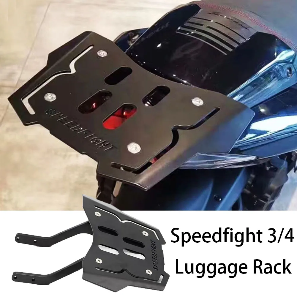 

New Fit Speedfight3 Speedfight4 Motorcycle Accessories Luggage Rack Bracket Tail Box Bracket For Peugeot Speedfight 3 / 4 125