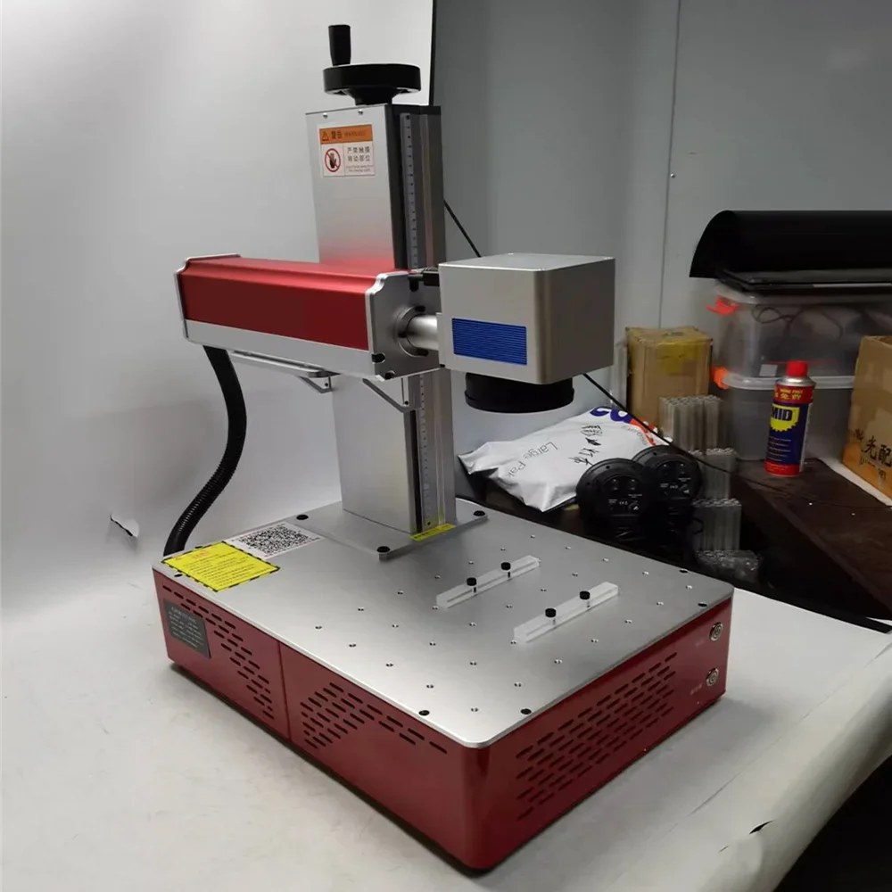 Customizable 50W Fiber Laser Marking Machine 30W Laser Engraver Nameplate Engraving Metal Carving for PVC Plastic Stainle