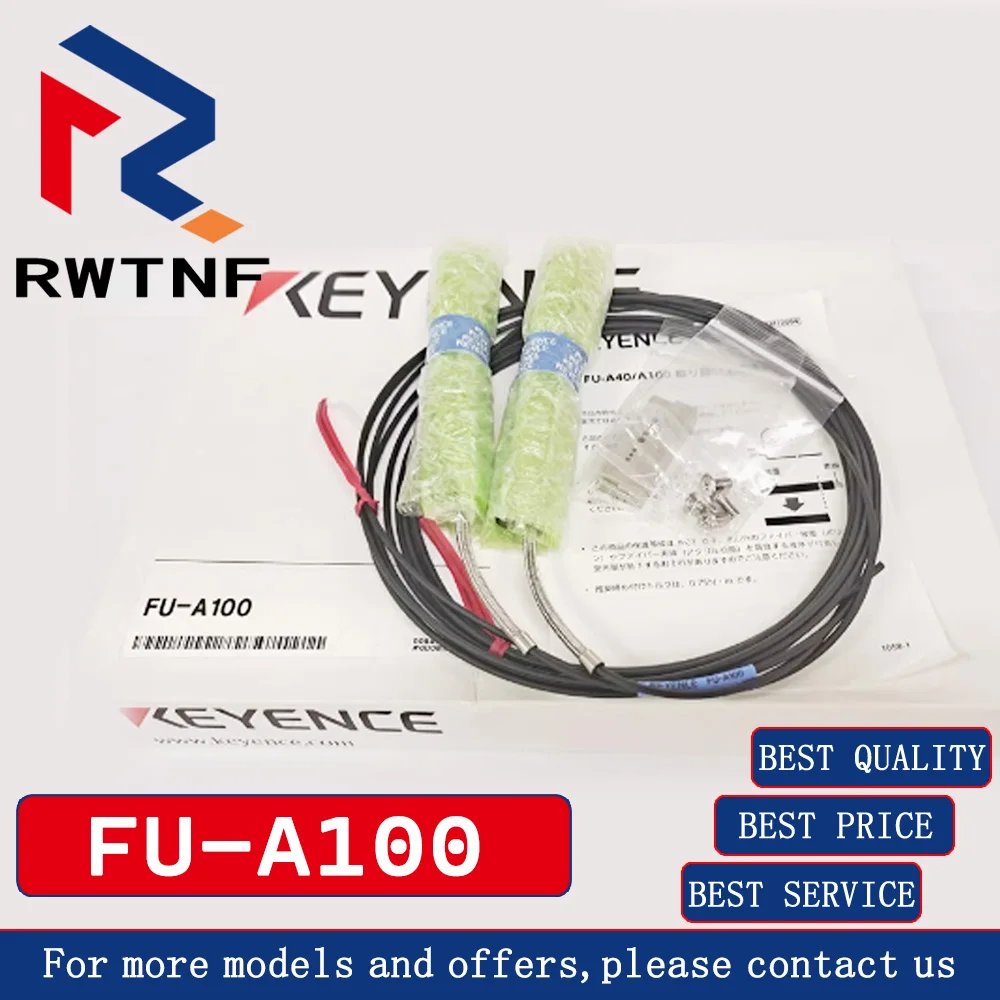 العلامة التجارية الجديدة حقيقية KEYENCE FU-A100 نوع الاختراق الإقليمي مستشعر الألياف الضوئية