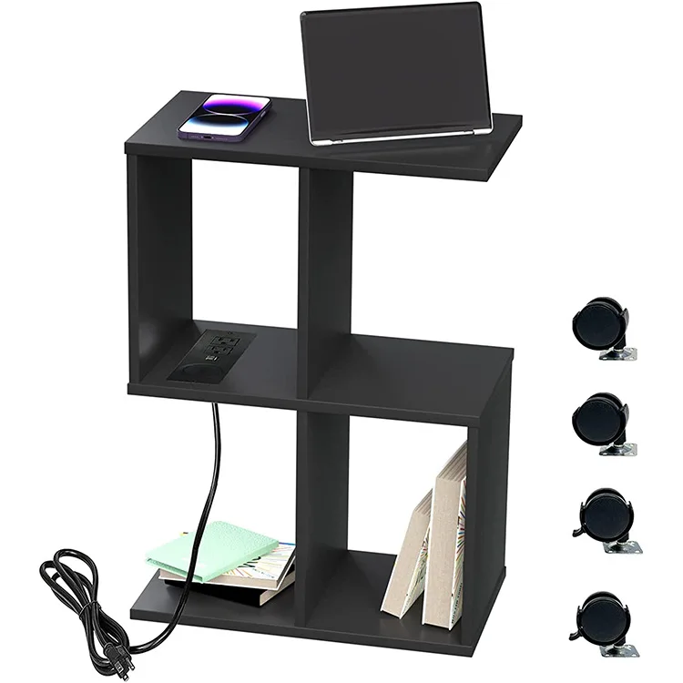 

S-type removable living room side table bedroom small storage small table leisure and entertainment