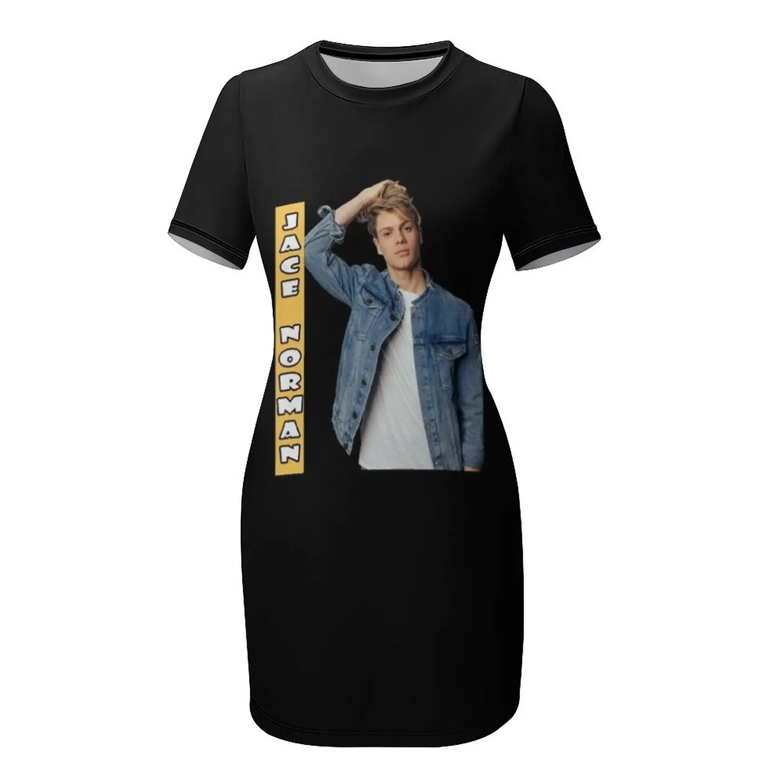 Jace Norman T-shirts cadeau voor fans, voor mannen en vrouwen, cadeau moederdag, vaderdag jurk met korte mouwen schattige jurk