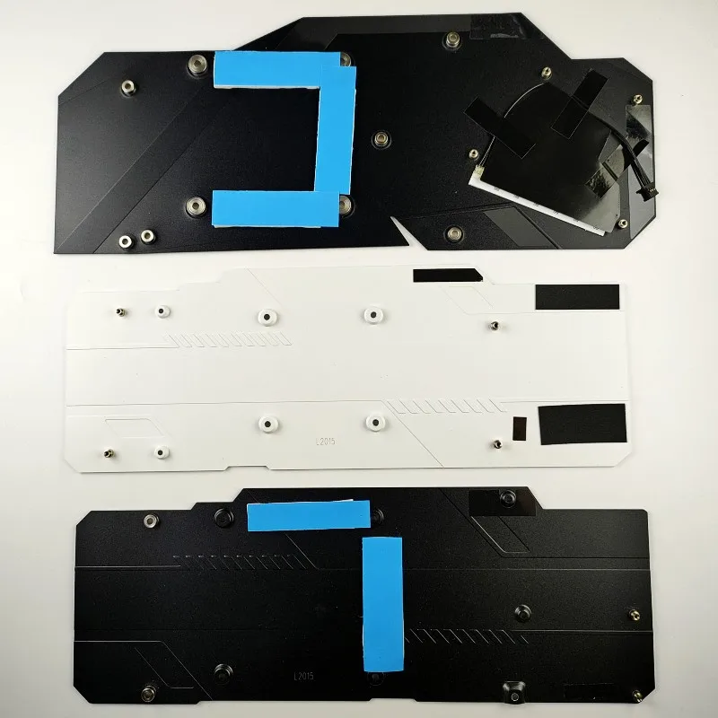 The BackPlate for Gigabyte AORUS RTX2080 RTX2080ti RTX2060 GAMING Graphics Video Card with Mounting Screws