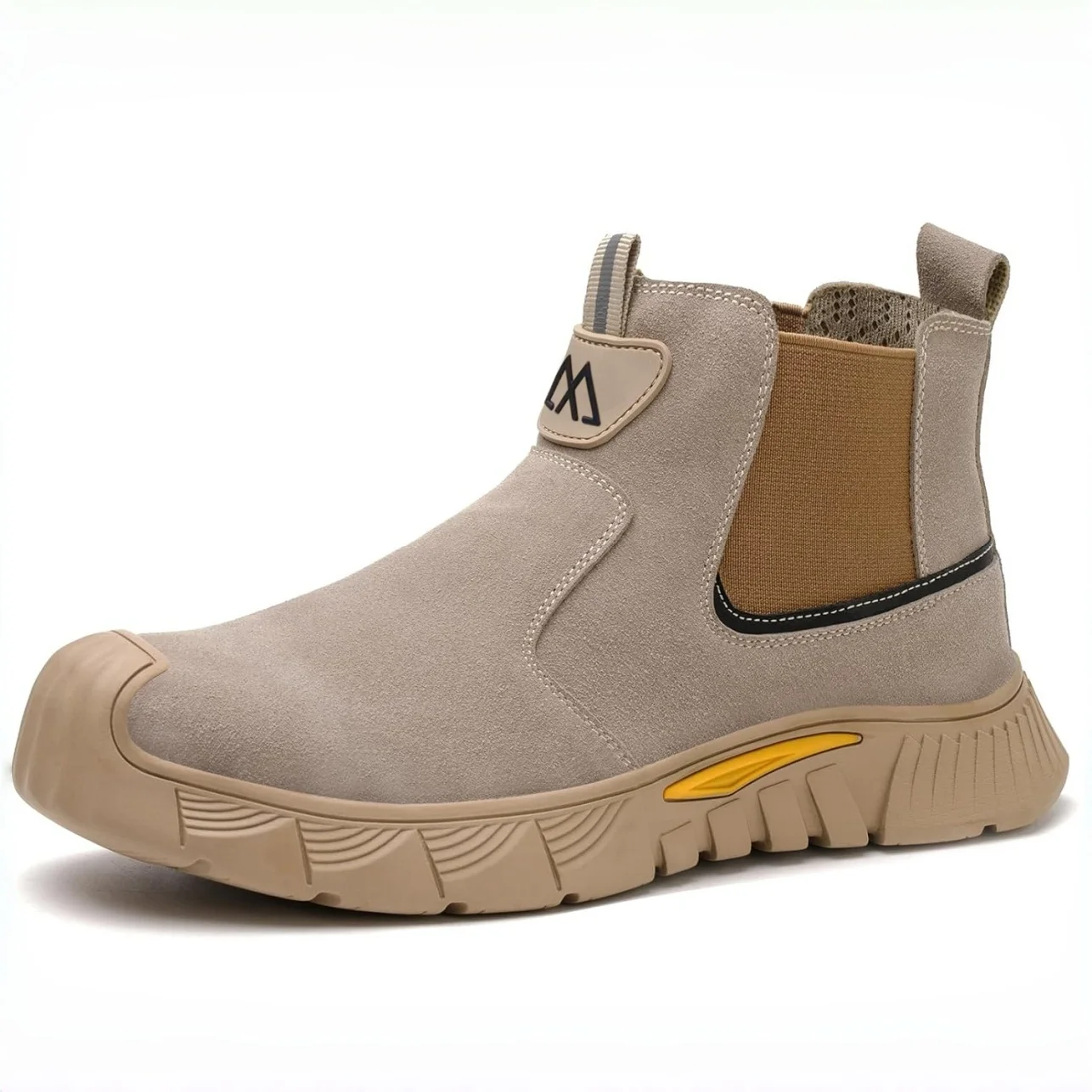 Wear Resistant Durable Steel Toe Work Shoes for Men Women Impact Resistant Steel Toe Cap Lightweight Comfortable Industrial Safety Sneakers All Seasons Construction Footwear Full Sizes Available Perfect Father’s Day Gift for Hard Workers view 8