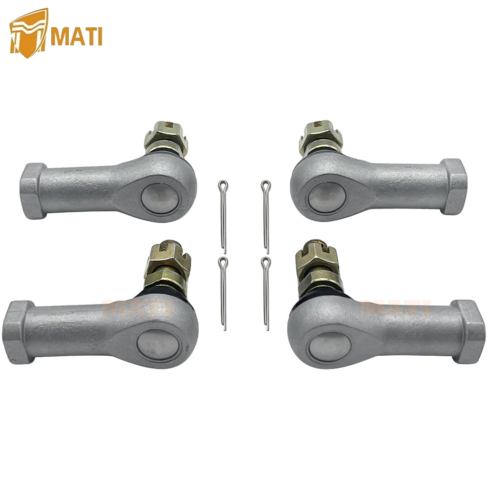 Left Right Tie Rod End Kit for Honda TRX200 TRX250 TRX300 TRX350 TRX400 TRX420 TRX450 TRX500 TRX520 TRX650 TRX680 FL400 FourTrax