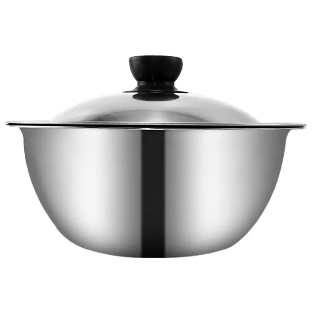 

Stainless Steel Mixing Bowl Kitchen Food Container Salad Soup Basin Ideal Gift for Bakers Cooking Enthusiasts