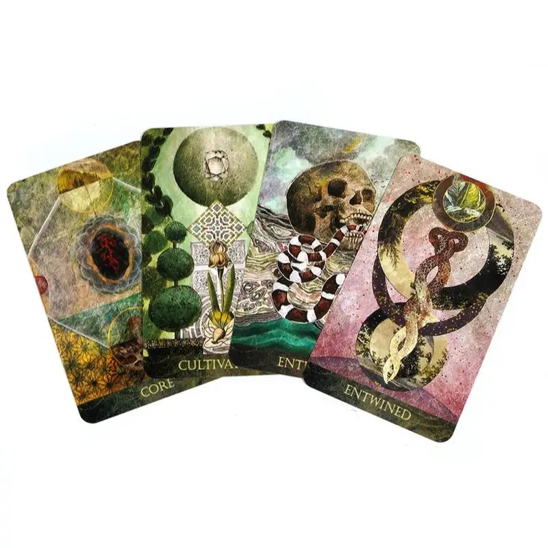 The Faceted Garden Oracle Second Edition Oracle Deck Divination Inspired By The Symbolism And Metaphor Of The Garden 52 Pcs Card