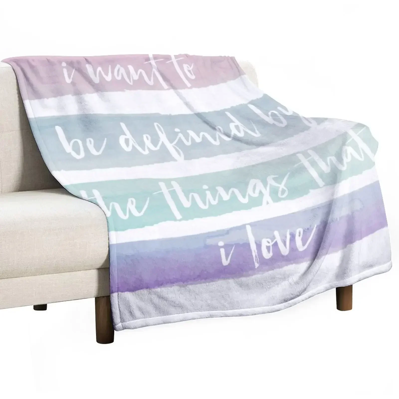 

daylight quote Throw Blanket Decorative Throw Sofa Quilt Soft Plaid Weighted Blankets