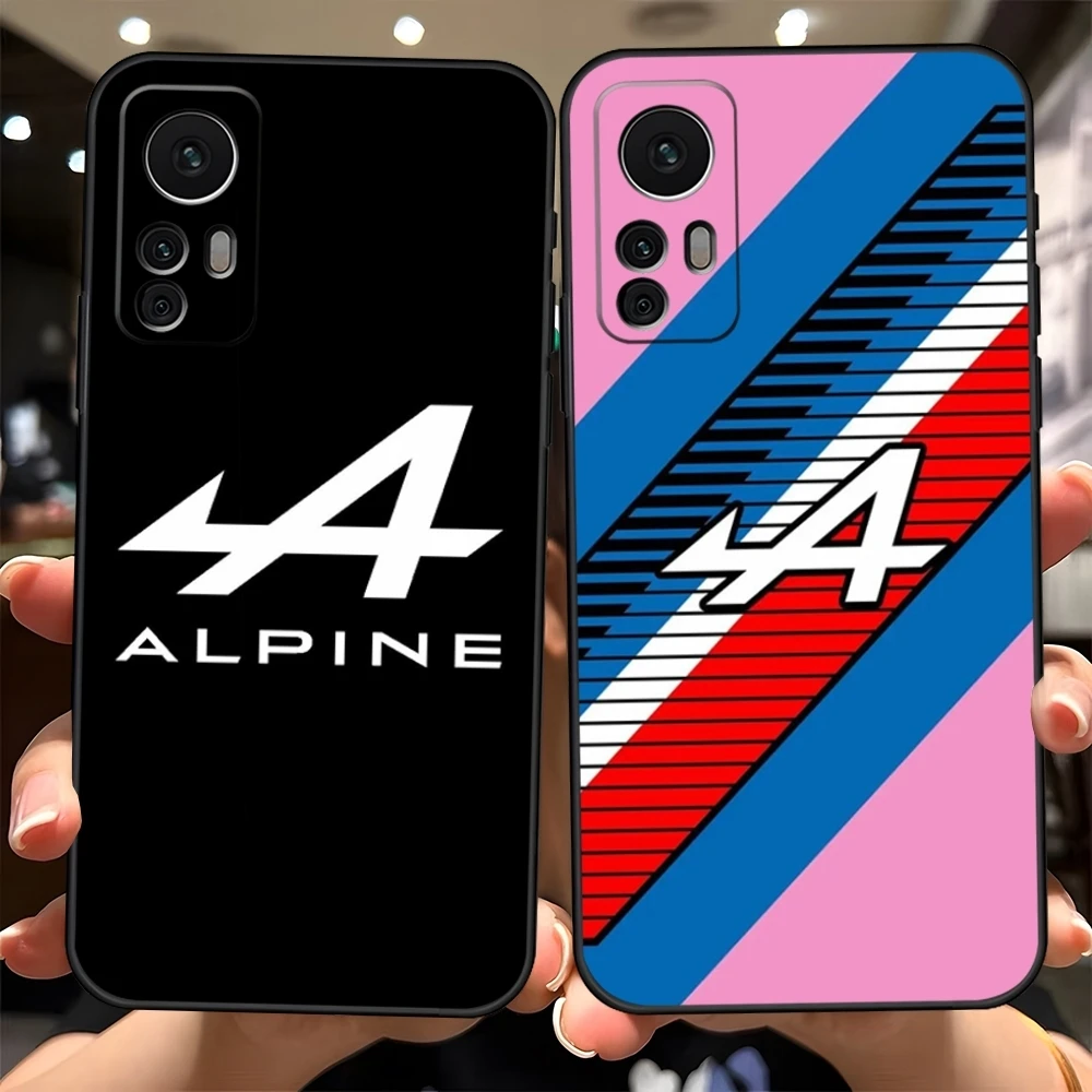 Alpine Logo Phone Case Fundas for Xiaomi Redmi Note 14 13 10 12 Pro POCO F4 F5 X5 Pro 12 13 11T Lite Ultra Cover