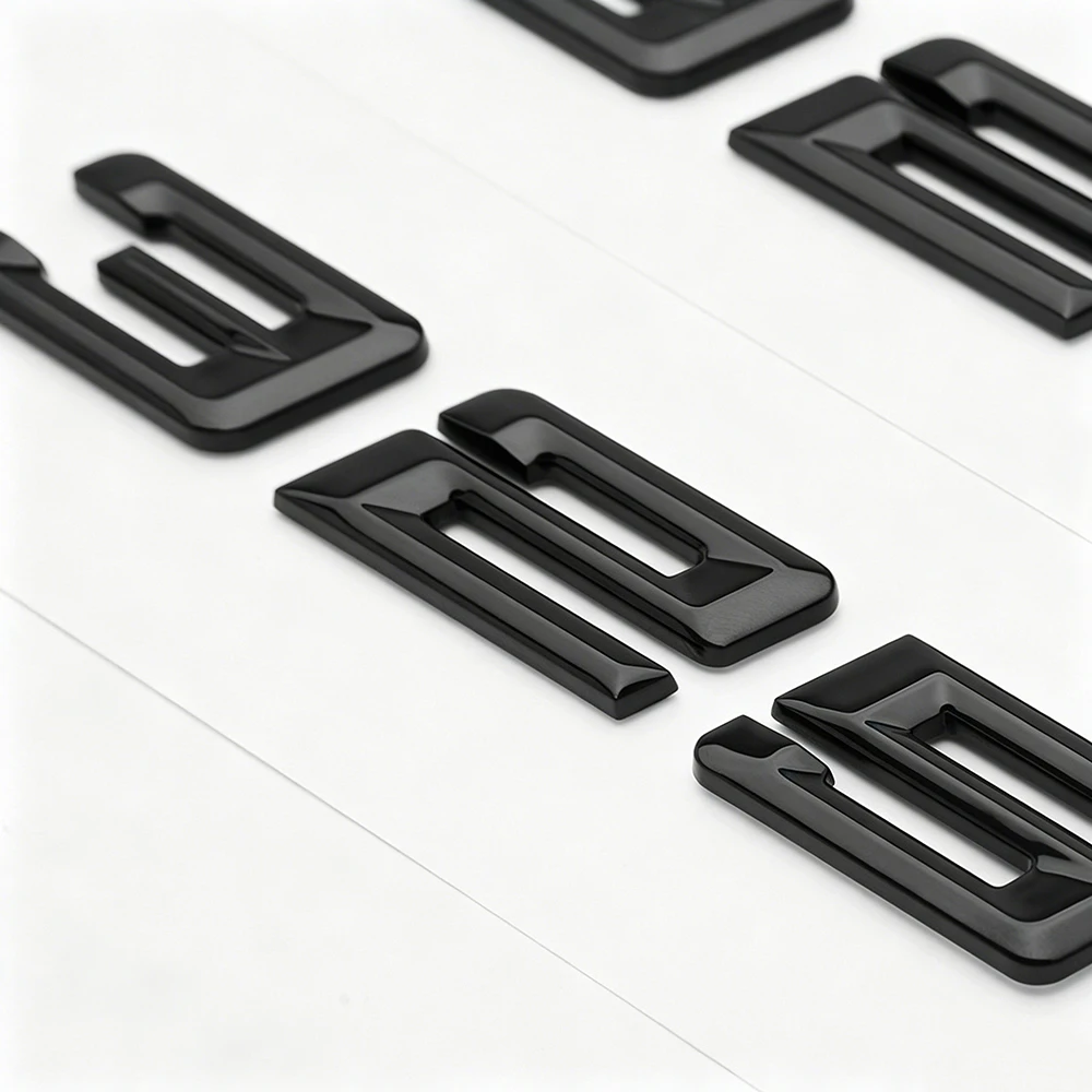 ABS Car Rear Trunk Logo Badge Emblem Sticker For 3 series 316e 328e 318e 320e 325e 330e 335e E46 E90 E91 F30 F31 F34 G20 - view 6