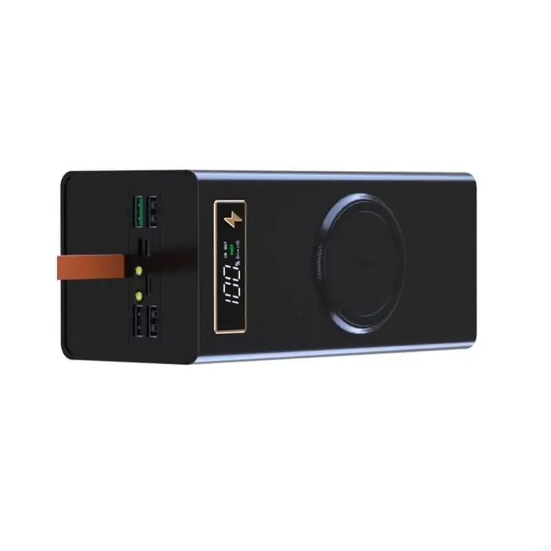 

2025 New Battery Case with Power Display Light Function DIY Case No Battery