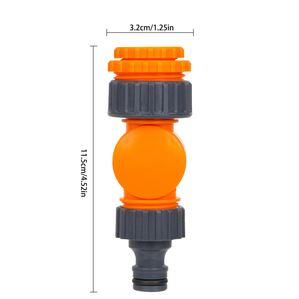 Swivel Hose Fittings Water Tap Splitter Control Valve Quick Connectors Garden Supplies Car Wash Swivel Joints