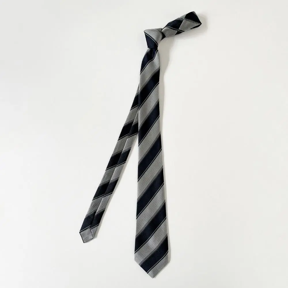 Clothing Decoration Korean Striped Tie Stripe Y2K JK Uniform Necktie Printed Harajuku Style Belt Accessories Daily