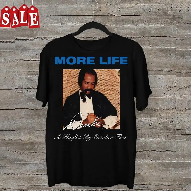 تي شيرت دريك مور لايف المشهور الجديد للرجال S 235Xl 1N2442