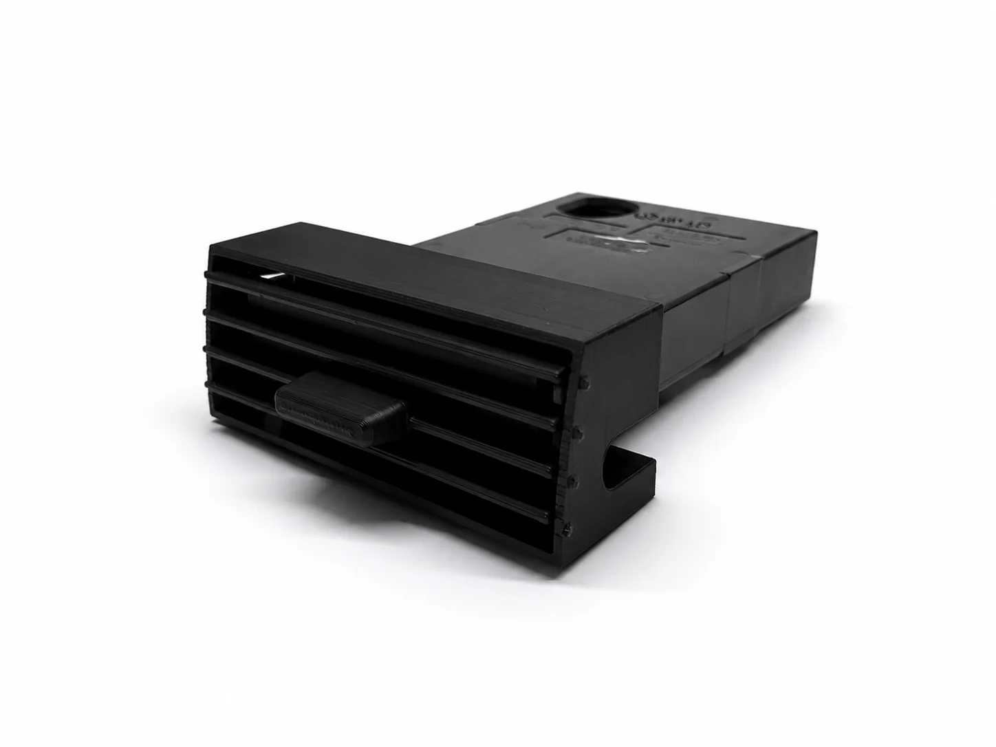 For Right Side Center Vent Retractable Cup Holder For Mercedes Benz W124 E-Class, 1PC Black Interior Storage Organizer Accessory