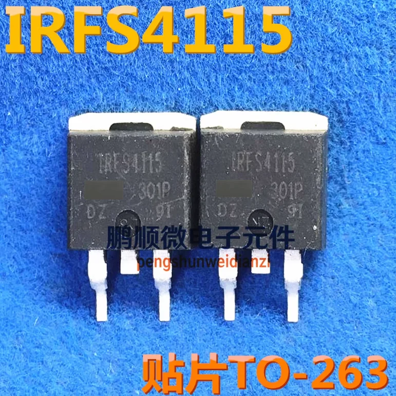 5PCS/1lot USED FS4115 IRFS4115 TO-263 SMT MOSFET 150V Imported original