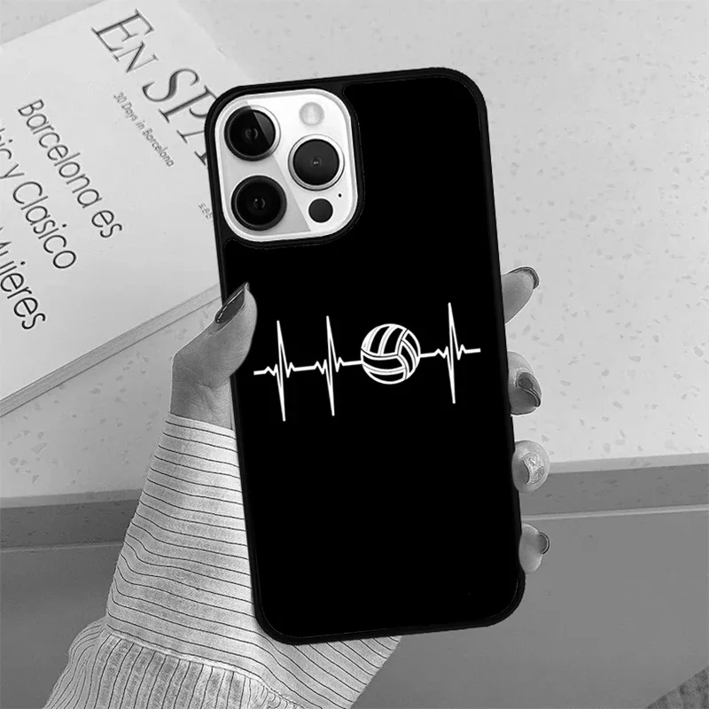 Play Volleyball Ball Phone Case Cover for IPhone SE2020 15 14 13 Pro Max Coque 12 11 Pro Max for Apple 8 PLUS 7 XR XS Fundas