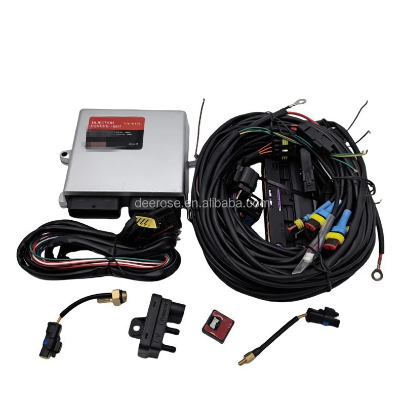 زيت السيارة المسال الغاز الطبيعي المضغوط لتعديل 2568 نظام التحكم الإلكتروني الكمبيوتر 8 أسطوانات اكسسوارات السيارات #5