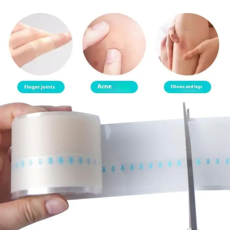 

1 Roll Hydrocolloid Band Aid Dressings For Effective Wound Care Extra Thin Soft Waterproof Self-Adhesive Scar Cover Tape