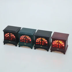 Dollhouse Miniature Simulation Fireplace Model Mini Furniture Ornaments Kids Toys DIY Accessories
