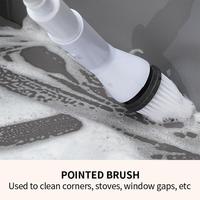 Scrubber Brush Electric Spiner Cleaning Cordless Rotating Bathroom Cleaner Power Drill Grout Tile Head Kitchen Turbo Scrub Heads