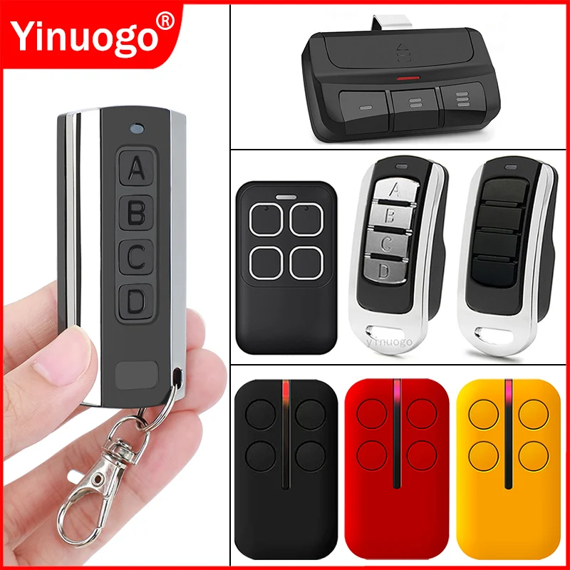 Newest Garage Door Remote Control Duplicator 280-868MHz Multi-Frequency Gate Keychain for Barrier Opener Variable Code Grabber