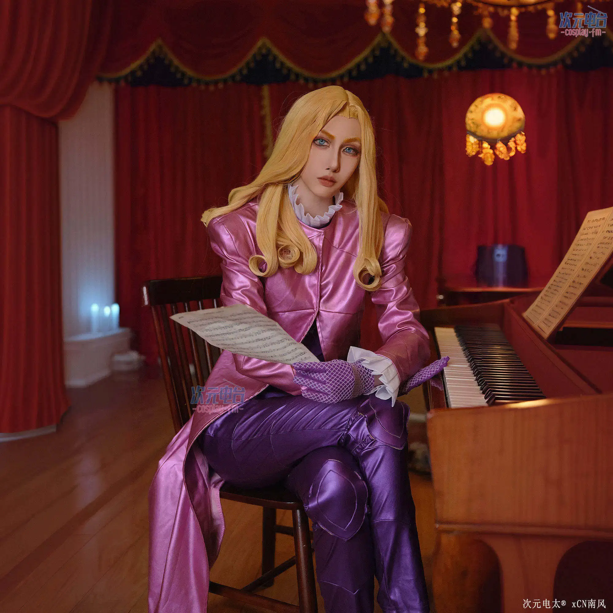 

JoJo's Bizarre Adventure Funny Valentine Cosplay Costume Uniform Halloween Carnival Party Christmas Play Role Clothes Clothing