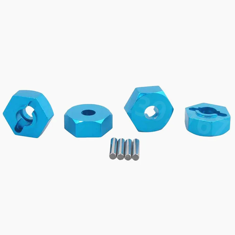 4pcs/lot HSP Upgrade Parts 02134 102042 Wheel Hex Nut 12MM For Himoto 1/10 Scale Models RC Car Baja