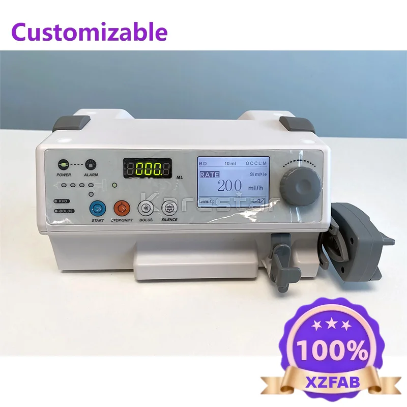 Factory Direct 2026 High Quality Factory Price Single Portable Medical Electric Veterinary Infusion Syringe Pump For Pet Clinic