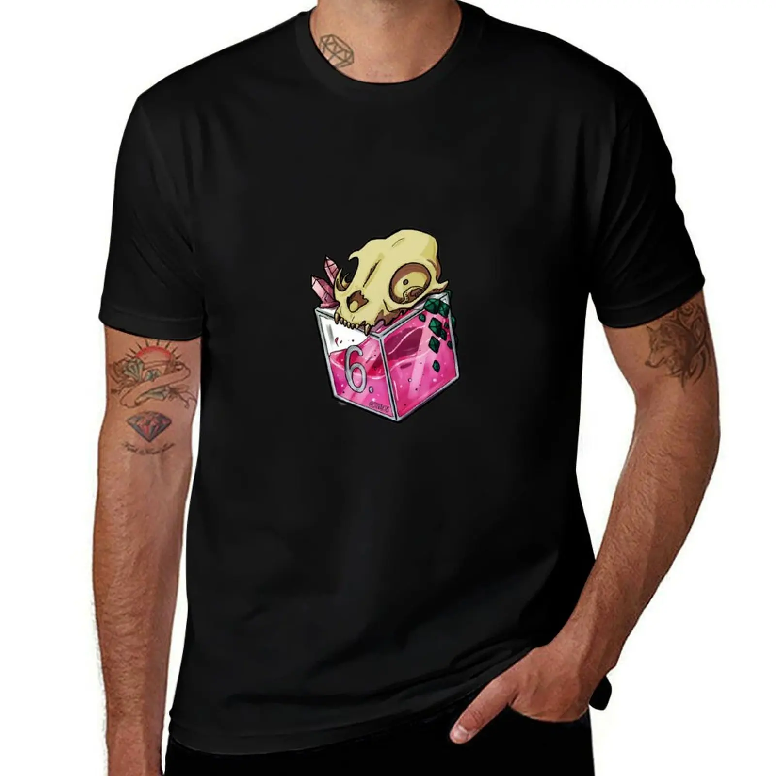 D&D Dice - Sorcerer T-Shirt Basic Tee Shirt for Everyday Outfit T-Shirt