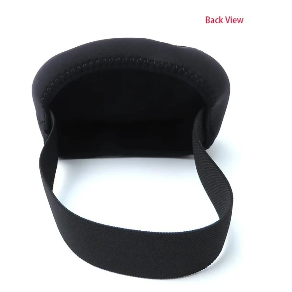 

Black Blindfold Dive Mask for Underwater Practice 3mm SCR Material 17 9.5 6 cm Lightweight 51g Diver Training Tool