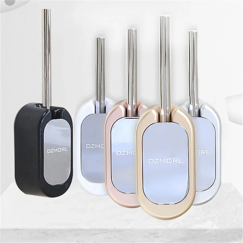 

Toilet Brush Wall-Mounted Toilet Brush and Holder Set Stainless Steel Bathroom WC Bathroom Accessories Se L1