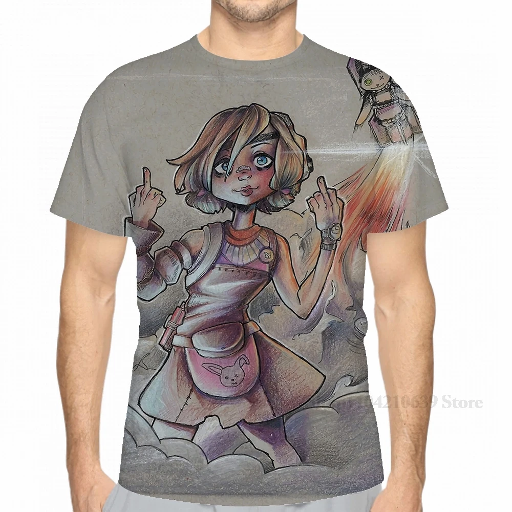 All over print Tiny Tina -Borderlands men T-Shirt women fashion girl t shirt boy tops tees Short Sleeve tshirts