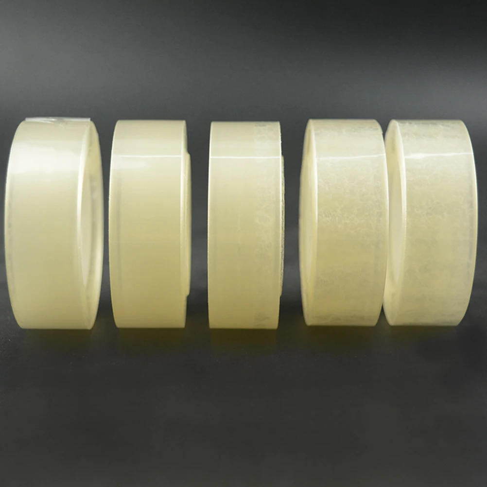 

24pcs Stationery Tape Transparent Sealing Tapes for Home Office Strong Adhesive Clear BOPP Material Packaging Strapping