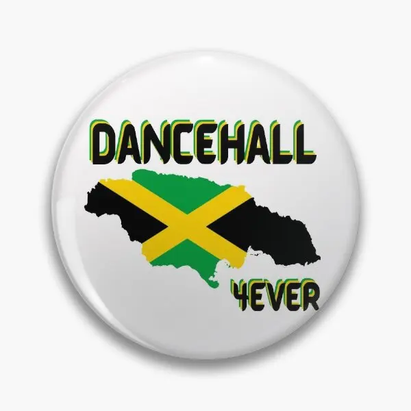 Dancehall 4Ever  Soft Button Pin Brooch Lover Funny Fashion Jewelry Decor Hat Metal Clothes Lapel Pin Women Cartoon Creative