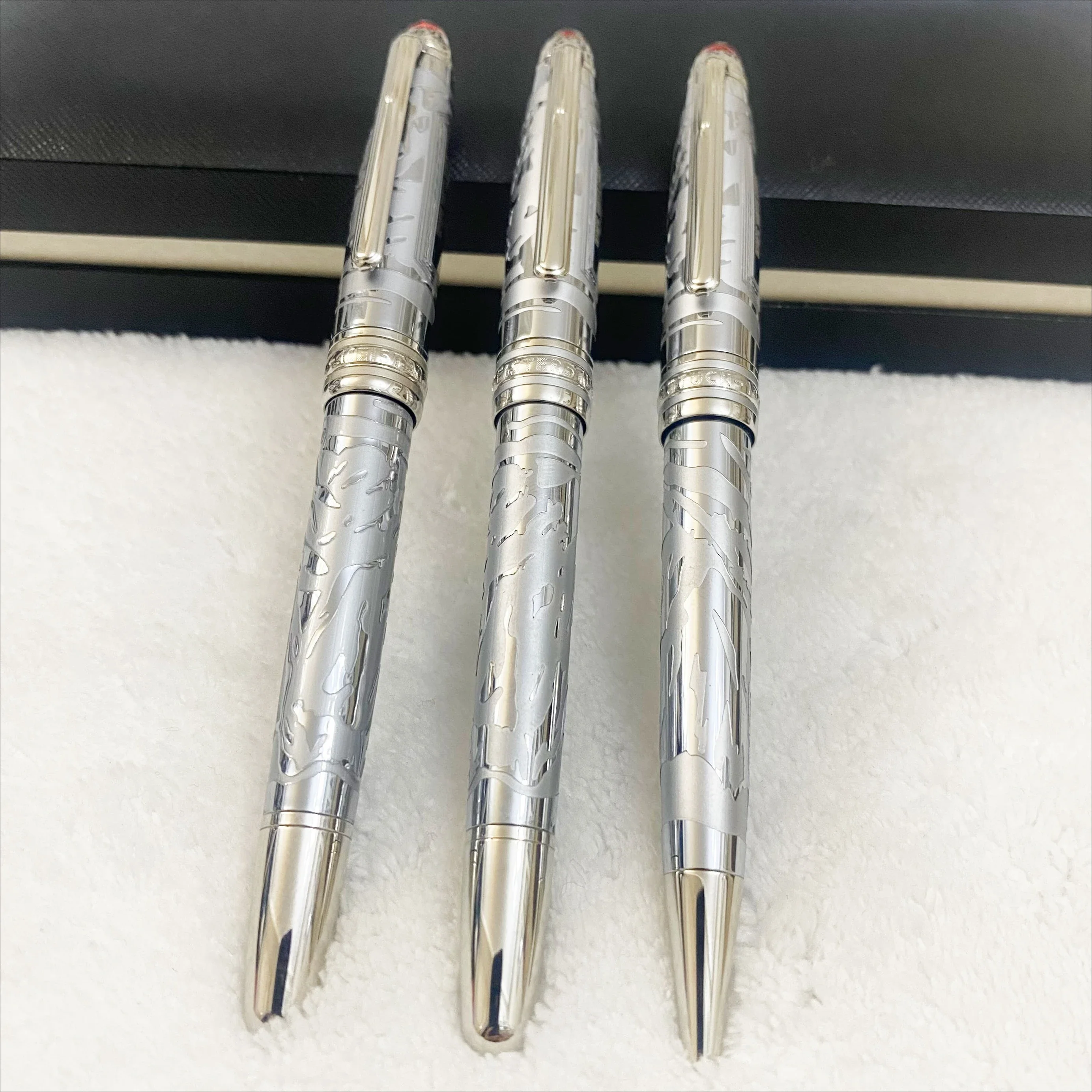 قلم حبر جاف فاخر جديد MB رولربال هدايا كتابة الأعمال عالية الجودة