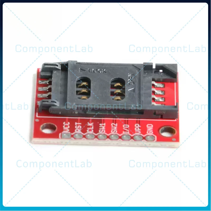 5-25PCS For SIM Card Socket Breakout Board Original SIM Card Module with Pin Header Connector