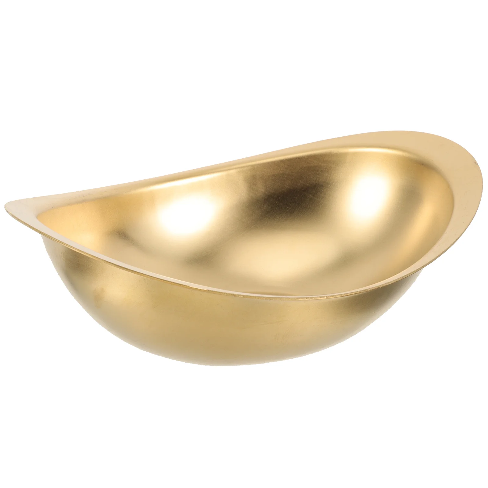 

Golden Dumpling Bowl Stainless Steel Deep Salad Fruit Serving Bowl For Kitchen Home Multi-Functional Tableware Supply