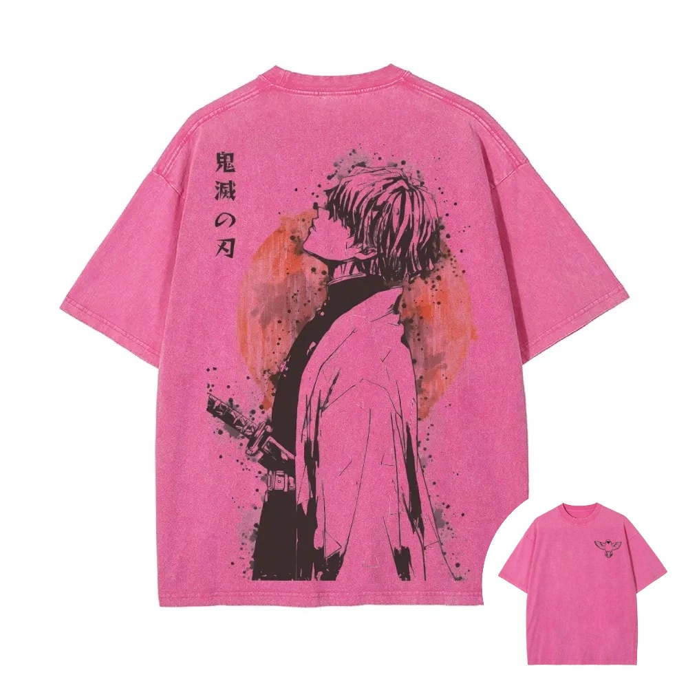 Zenitsu Agatsuma Retro Washed T-Shirt