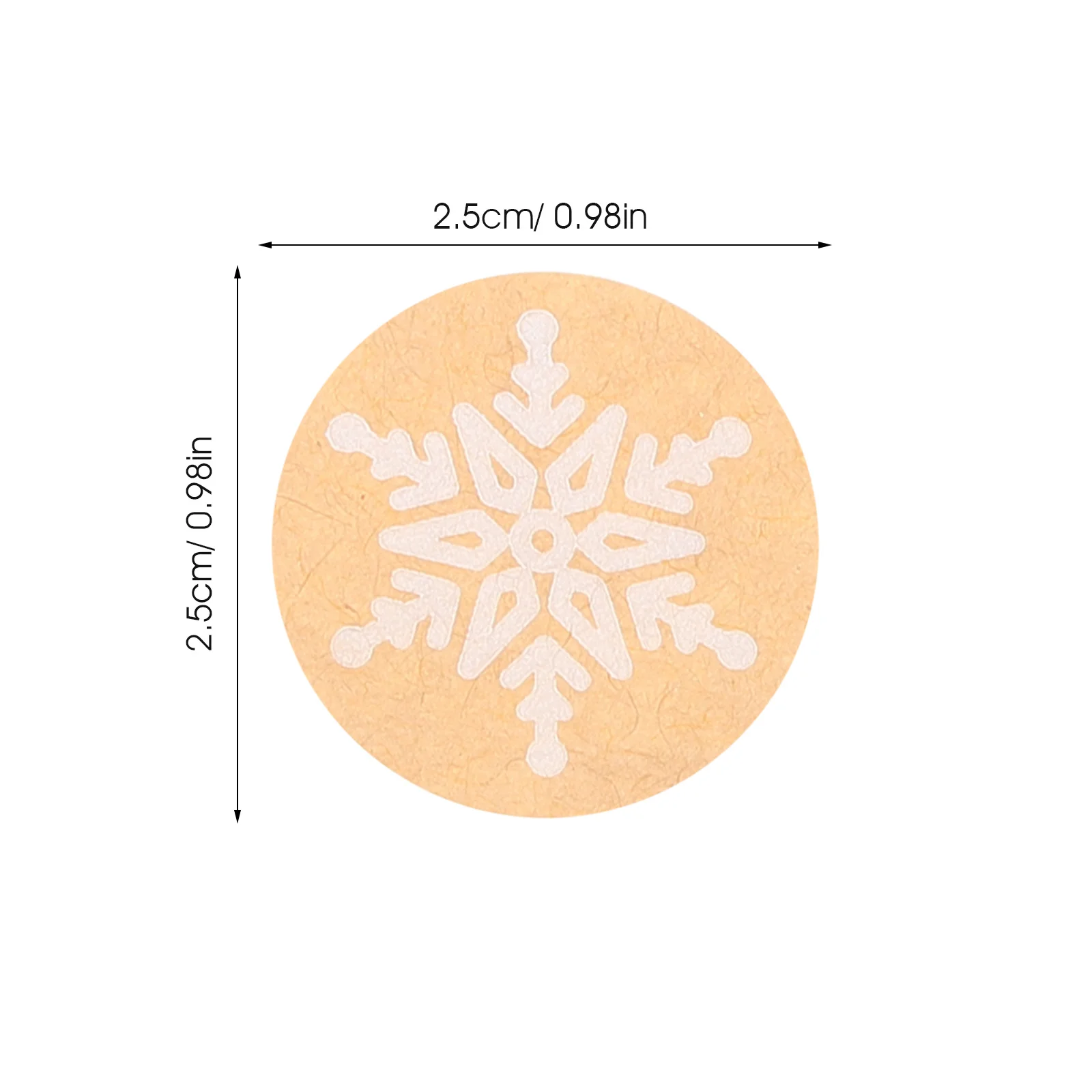 500 قطعة عيد الميلاد ندفة الثلج ملصقات بمادة لاصقة الذاتي عصا الحلوى البسكويت حقيبة ختم هدية التعبئة عيد الميلاد تسميات الشارات