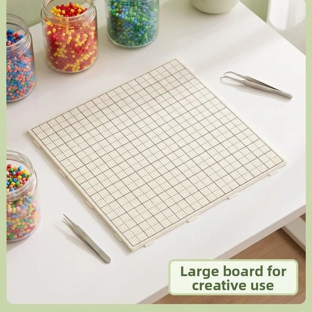 104x104 132x132Pins Fuse Beads Pegboards Matte Color Eye-protecting Hama Beads Pegboards Grid Design DIY Perler Beads Boards
