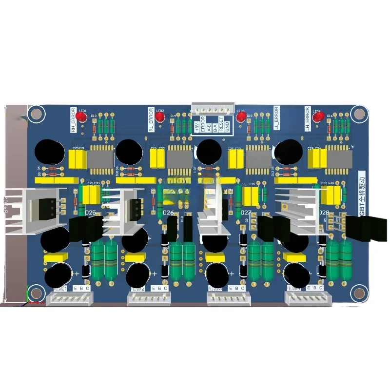 General-Purpose IGBT Full H-Bridge Four-Channel Positive Voltage Drive Module Controlled Negative Pressure Shut-OffBoar