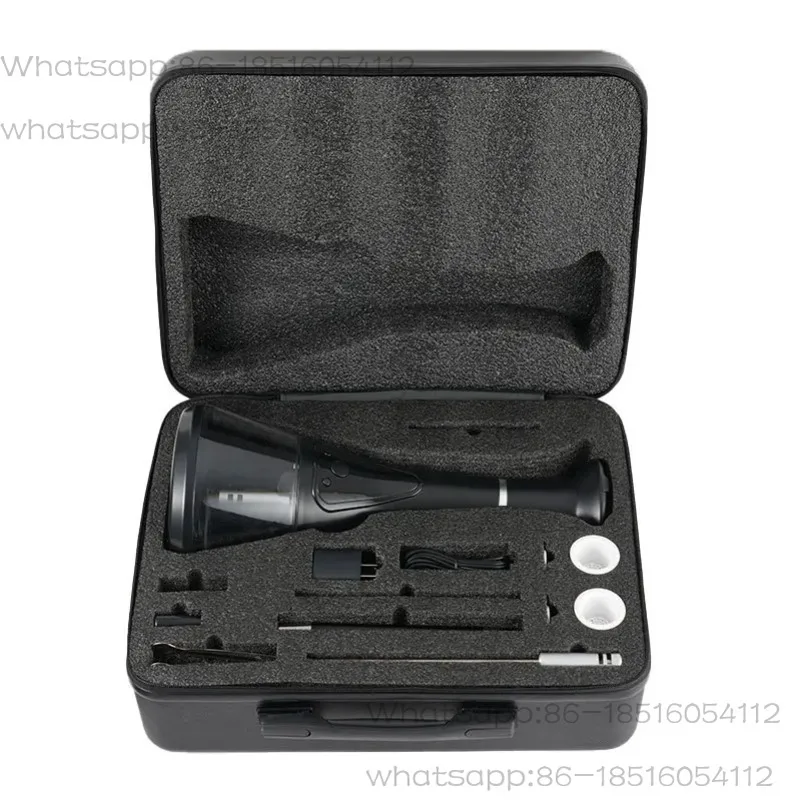 High-Quality Glass Hookah with Multi-Stage Filtration, Modern Design for Home and Bar Settings