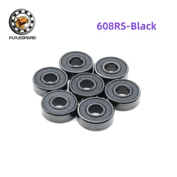 8pcs/set 608 Bearing ILQ-11 High-speed Bearing 8x22x7 mm for Skateboard Long Board Inline Roller Skates and Ice Skates
